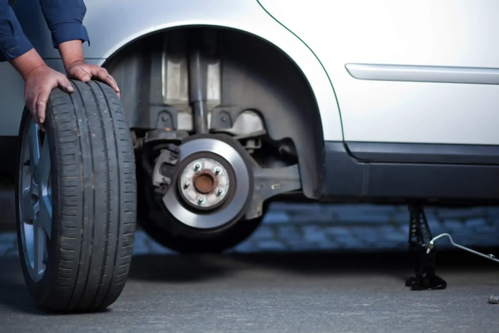 Tire Change Service in Los Angeles, CA